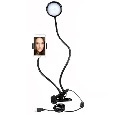 Selfie Beauty Lights Mobile Phone Holder Beauty 2in1 Fill Stent Multifunctional Integrated Broadcast Equipment Set