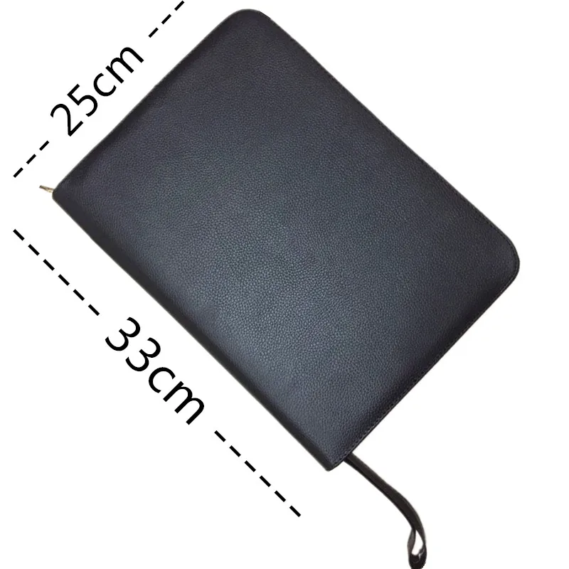 New Fountain Pen/Roller Pen Black Color PU Leather Zipper Case for 48 Pens hot selling school Office pencil bag