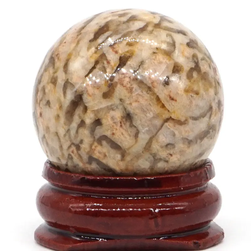 

Шар из натурального зебрадорита, натуральный минеральный Магнитный Массажный хрустальный шар, исцеляющий Фен-шуй, аксессуары для домашнего декора 30 мм