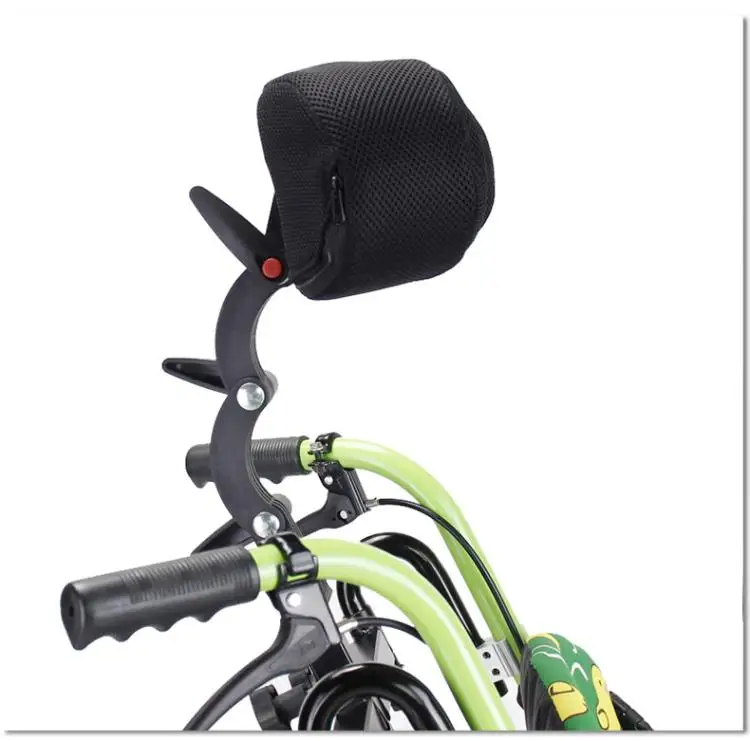 Lightweight Comfortable Height Adjustable Wheelchair Aluminum Electric Wheelchair Headrest pillow