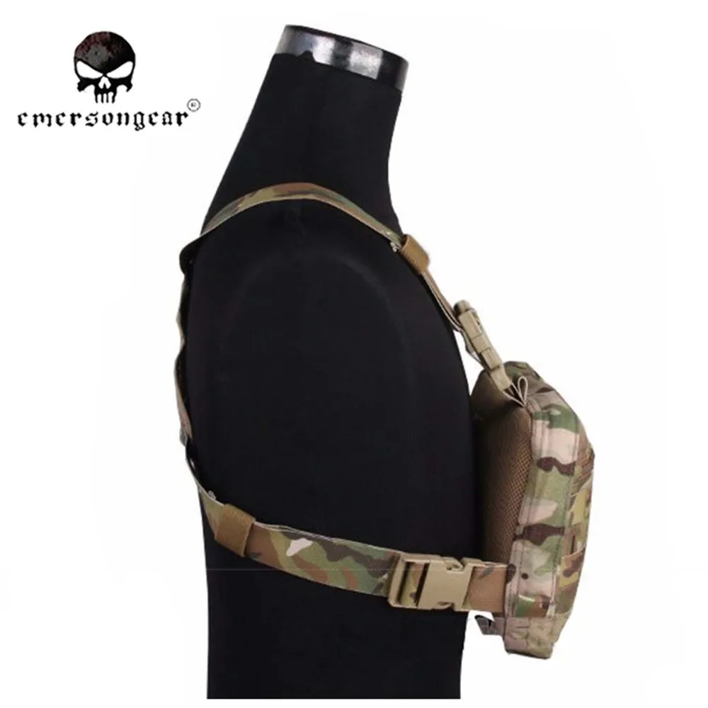 Emersongear EM9285 – Bolsa pectoral táctica EDC en nylon - imagen 2