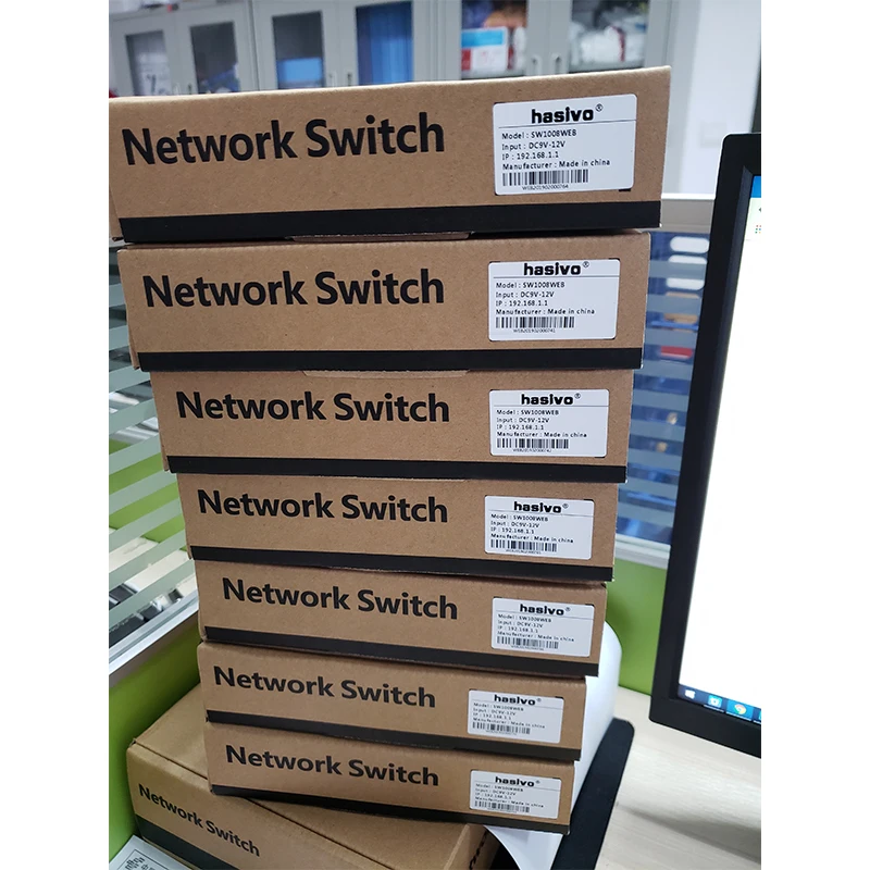 8 Port Gigabit Managed Switch  Managed Ethernet Switch with 8 port 10/100/1000M VLAN