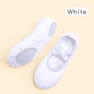 Mädchen Frauen Ballett Hausschuhe Ballett Tanz Schuhe Erwachsene Gymnastik Training Schuhe Leinwand Weiche Sohle Ballett Schuhe