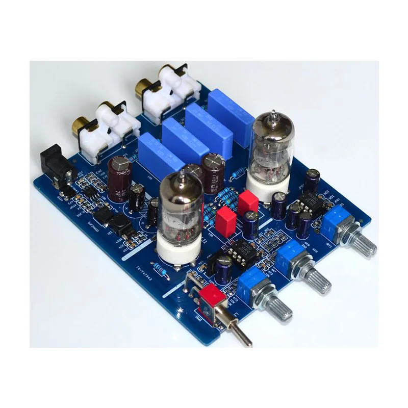 KYYSLB Febbre HIFI bile preamplificatore 6J1 tubo con alta e bassa regolazione del suono HIFI audio amplificatore preamplificatore