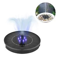 Solar Fountain Watering Kit LED Solar Water Pump Submersible Waterfall Floating Solar Panel Water Fountain for Garden Outdoor