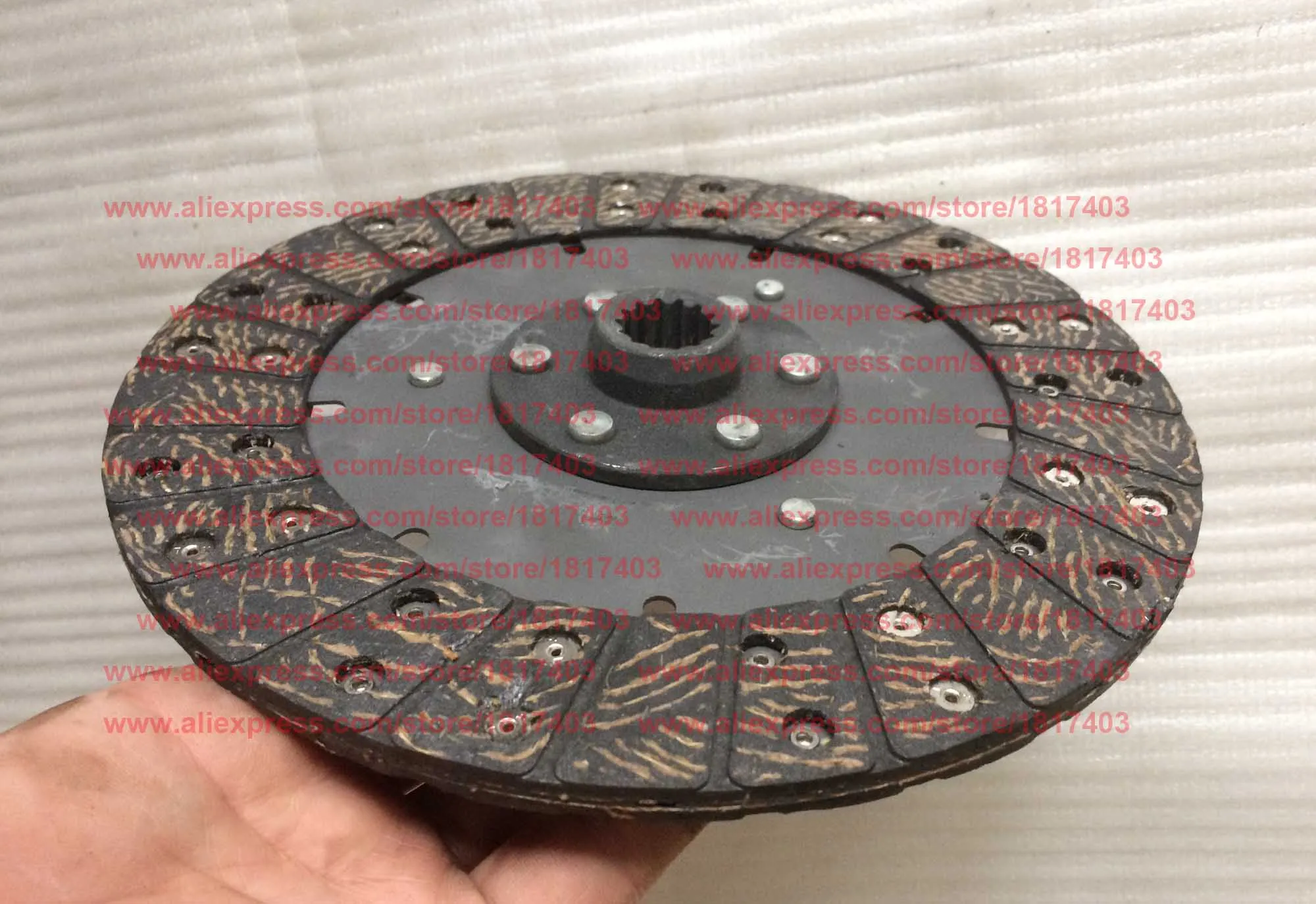 DF404 PTO clutch Disc,  DONGFENG / EAST WIND / DF / Midway / Taskmaster Tractor Parts, 40HP, DF400B, DF404