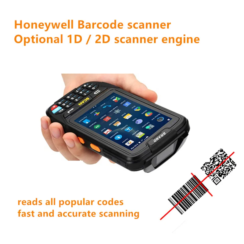 PDA Honeywell N6603 CMOS scanner Wireless Bluetooth Android 2d barcode scanner pda charging cradle with EU AU US plug