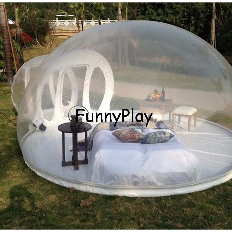 advertisign inflatable show house,Famaily Backyard tent,inflatable bubble tree trade show tents,living outdoor tent waterproof