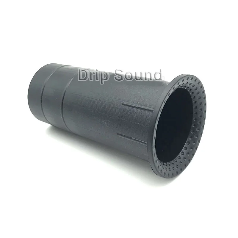 2 uds 36x80mm puerto de altavoz tubo bajo tubo invertido Subwoofer Audio Reflex tubo altavoz ventilación # Negro