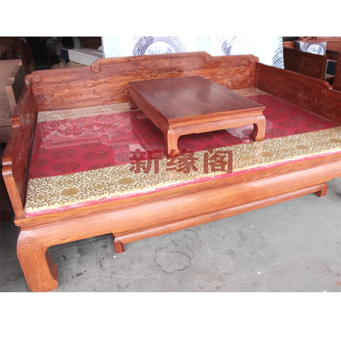 Dongyang Ocean bed mahogany wood mahogany rosewood kang foot Ocean Ocean bed couch Furniture Set