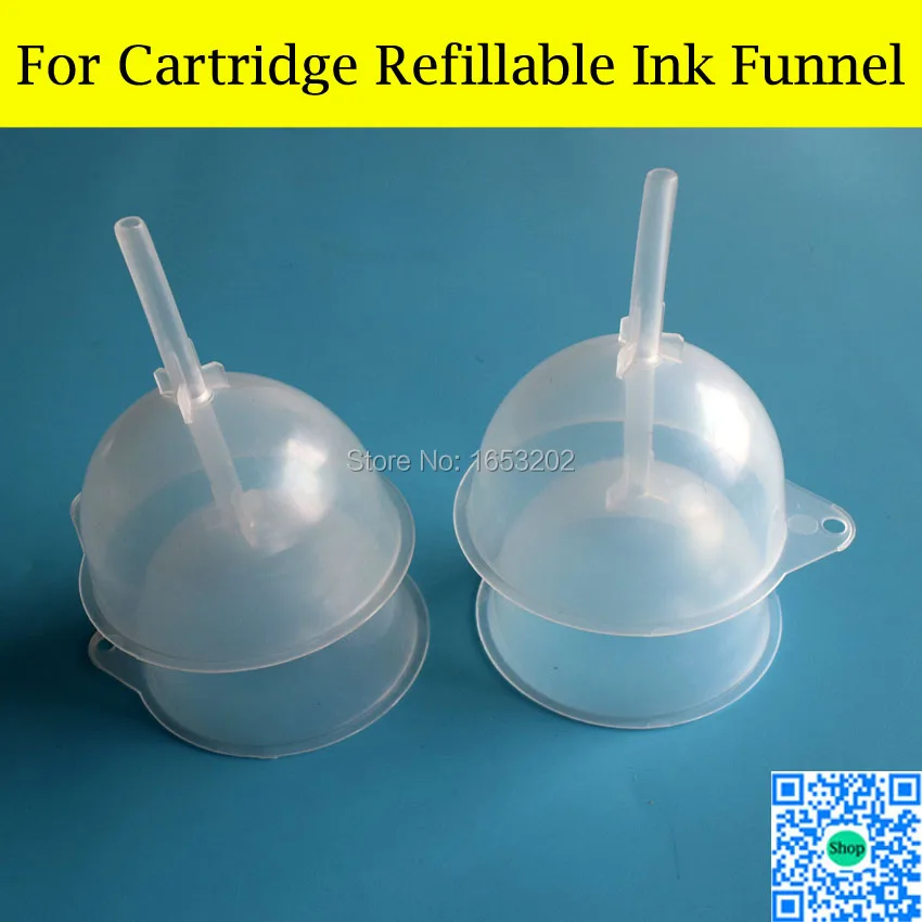 

8 Pieces/Lot Funnel Tundish Plastic Funnel Use For Epson 7890 9890 Ink Refill Funnel