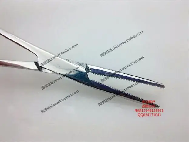 Self-Locking forceps straight head Hemostat stainless steel tool medical use pliers&clamp 12.5 14 16 18 20 22 24cm