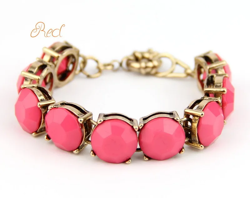 New Arrival Men Charm Bracelet Cute Summer 9 Beads Bracelets Bangles Fashion Jewelry For Women