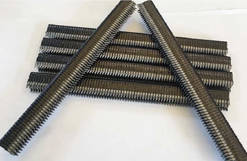 410K 4800pcs High carbon steel Nail Apex foot Narrow For Iron woven rattan aluminum tube, Metal screen window