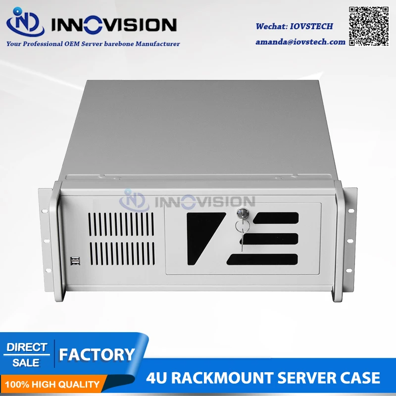 estojo de computador industrial de alta estavel rc4u5012 4u chassi de montagem de rack 01