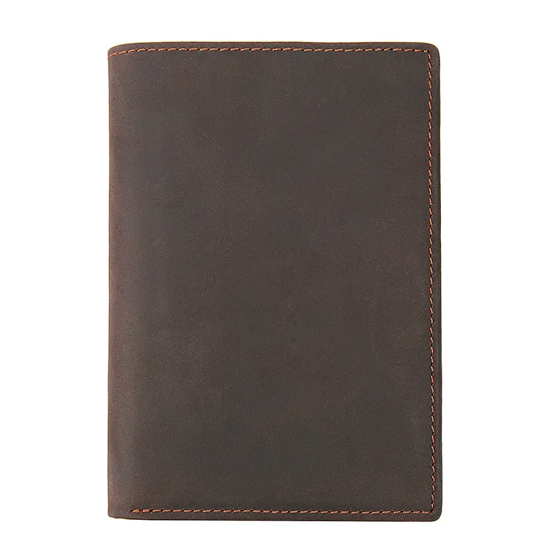 SIKU men's leather passport case handmade coin purses holders famous brand passport cover