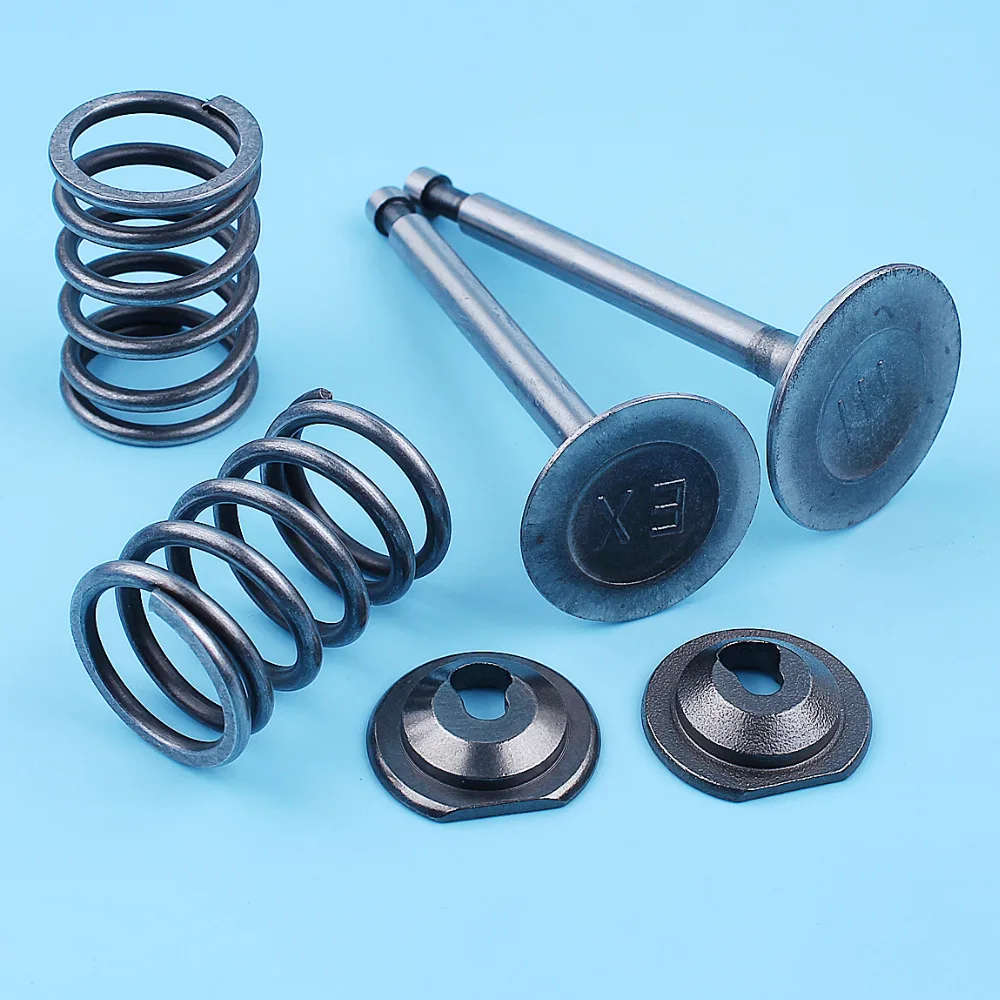 Intake Exhaust Valve & Spring Valve & Spring Retainer For Honda GX340 GX390 11HP 13HP GX 340 390 Gasoline Engine Motor new
