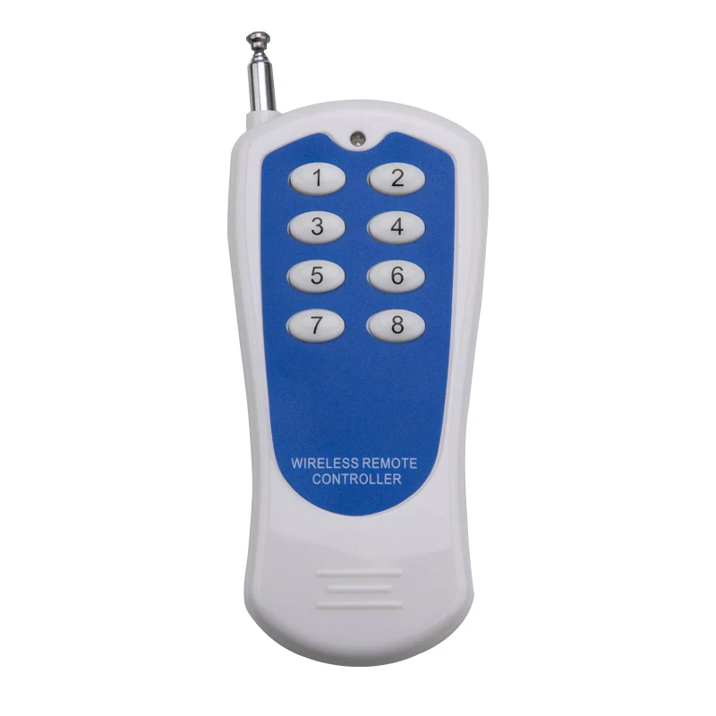 xuanlongyuan 8 CH Channels 8CH RF Transmitter Wireless Remote Control ,315 / 433.92 MHZ Garage Door/window/lamp/ shutters