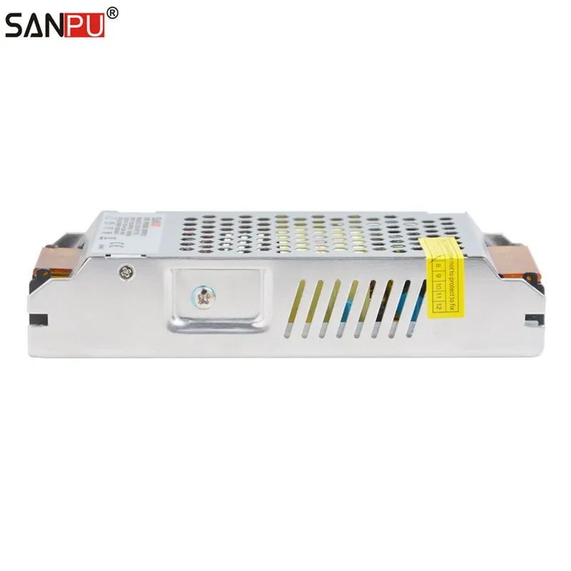 SANPU 100W 12V SMPS LED Power Supply Unit 8A AC to DC Lighting Transformer 12 Volt Driver Converter for Indoor LED Strips Light