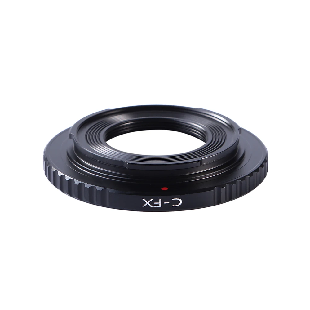 K&F CONCEPT Lens Adapter Ring C Mount Lens to Fujifilm X Mount Camera Adapter X-Pro1 X-E1 X-M1 X-A1 C-FX