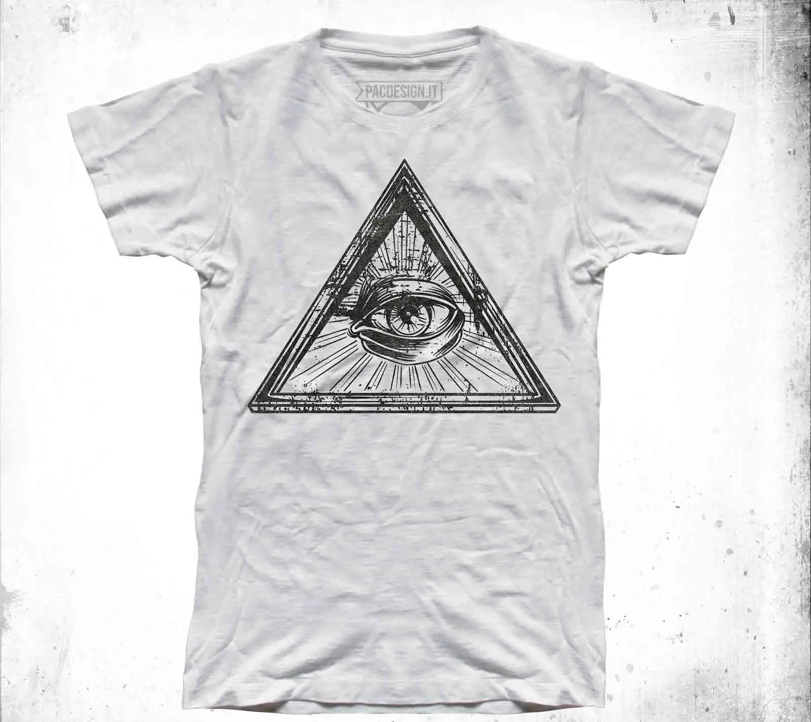 Brand Clothing Men O-Neck Active Tshirts  Uomo Eye Occhio Massoneria Skater Why So Vintage Cotton 3D Tshirts