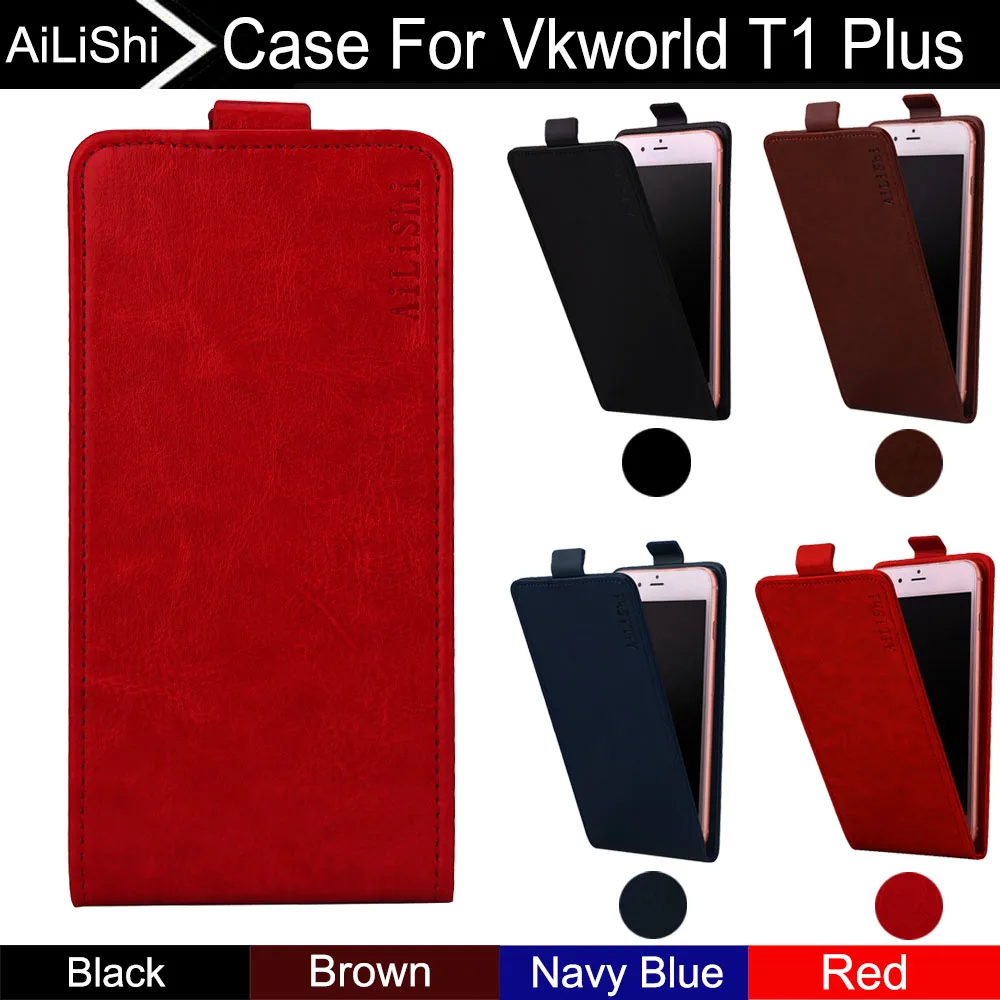 AiLiShi For Vkworld T1 Plus Case Up And Down Vertical Phone Flip New Leather Case Phone Accessories Factory Direct Tracking