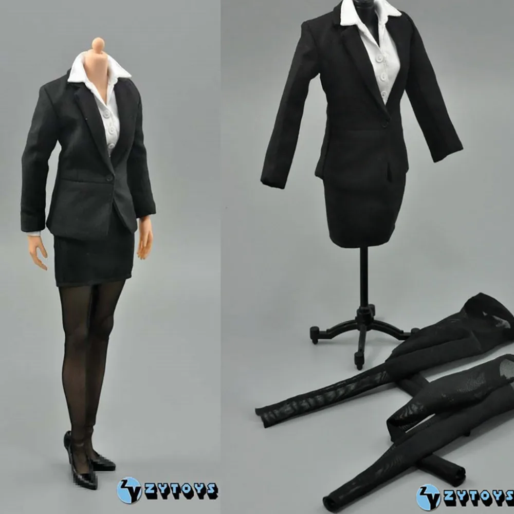 Zctoys 1:6 Schaal Carrière Formele Kleding Pak Business Outfit Fit 12 Inch Heren/Vrouw Rok Set Actie Figuur Kleding Accessoires