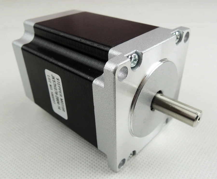 High quality Nema23 CNC Stepper motor 57x76mm 3A 1.8N.m D=8mm 6.35mm 275Oz-in Nema23 CNC Router Engraving machine 3D printer