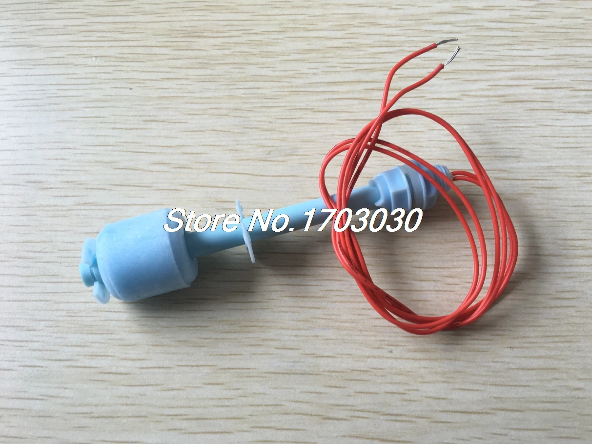 Tank Aquarium Vertical Water Level Sensor Floating Switch Control Blue 115mm