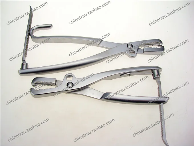 Medical orthopedics instrument rongeur forceps stainless steel reset plier toothed forceps Pelvic reconstruction apparatus