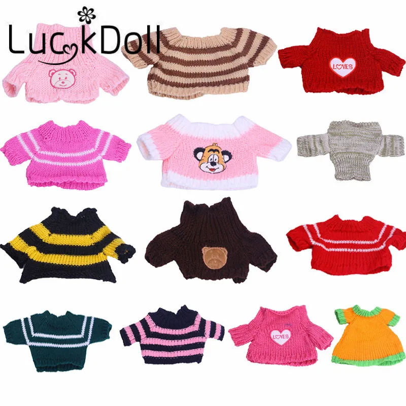 New arrives Hand made small sweater for 14.5 inch  doll accessories, children's gift(Only clothes)