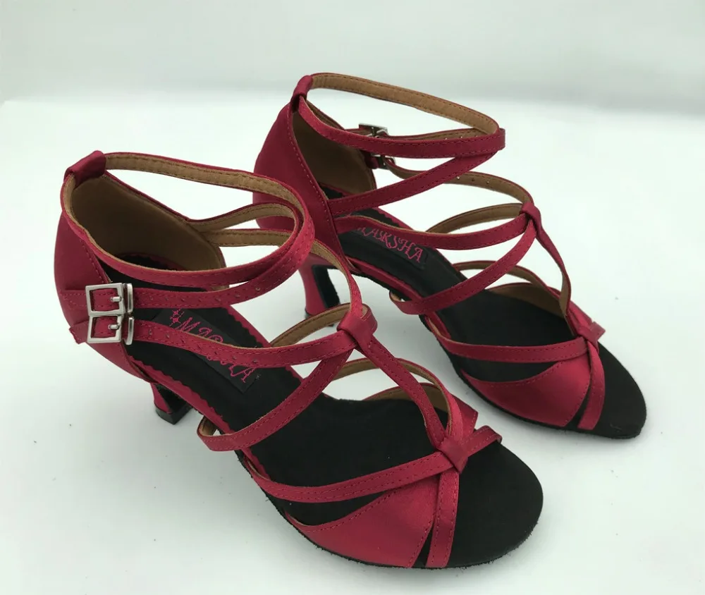 Chaussures de danse latine confortables pour femmes, pour salle de bal, salsa, tango & party, 6232B, livraison gratuite