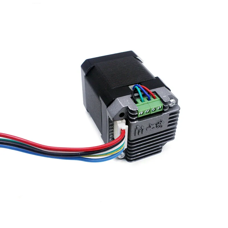 Sinyal Pulsa Mikro 42 Langkah Motor + Driver 62Oz-in untuk Mesin Ukiran UIM240 Nema17 Stepper Motor + Kontroler