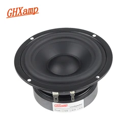 GHXAMP 4 INCH 40W Pure Midrange Speaker Unit Alto Speaker Mediant HIFI Bookshelf MID Units Metal fully Sealed DIY 1PC