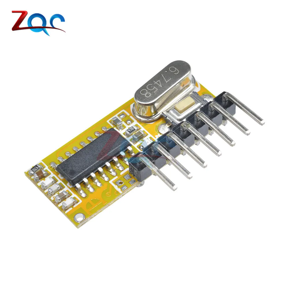 433Mhz Superheterodyne Wireless Receiver Module RXB12/RXB14/RXB8/RXC6/RXB6 for Arduino AVR 3.3 -5.5V