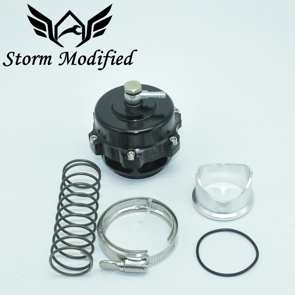 

SuTong Black High Quality Tial style 50mm Blow Off Valve CNC BOV Authentic With v-band Flange With logo