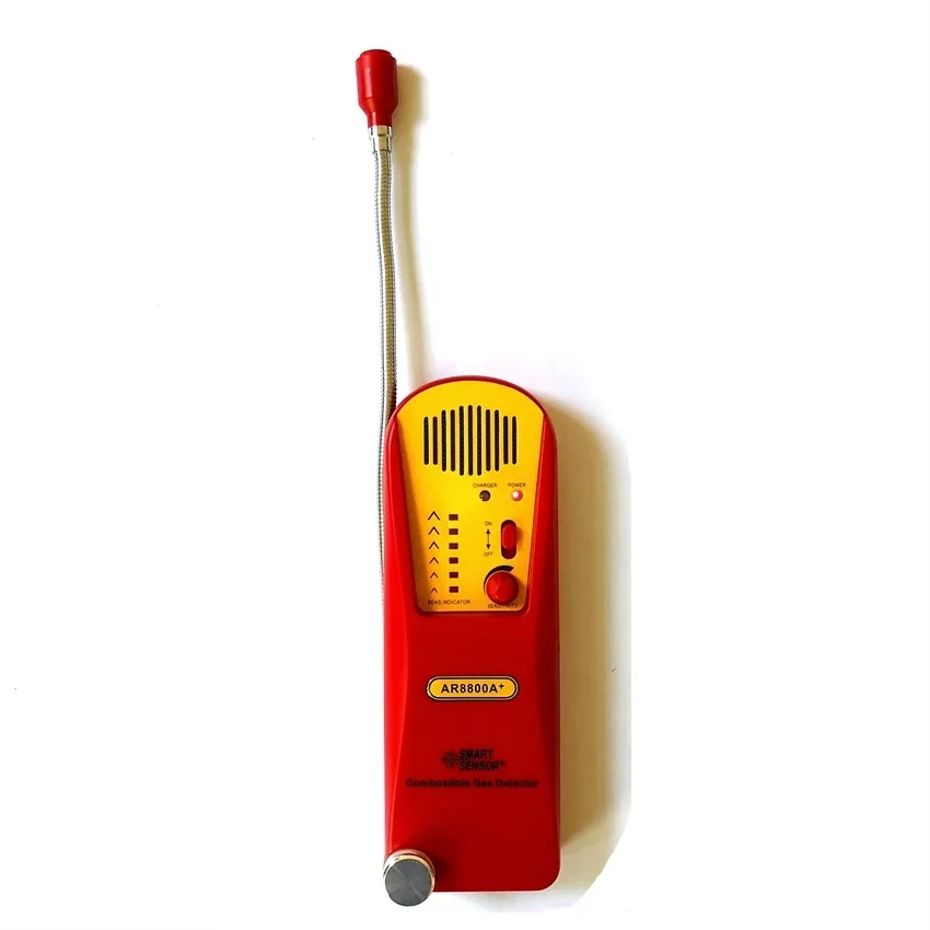 

AR8800A+ Combustible Gas Leak detector tester Natural Gas Test Methane Gas Detector Coal Gas Detector + Lithium Battery