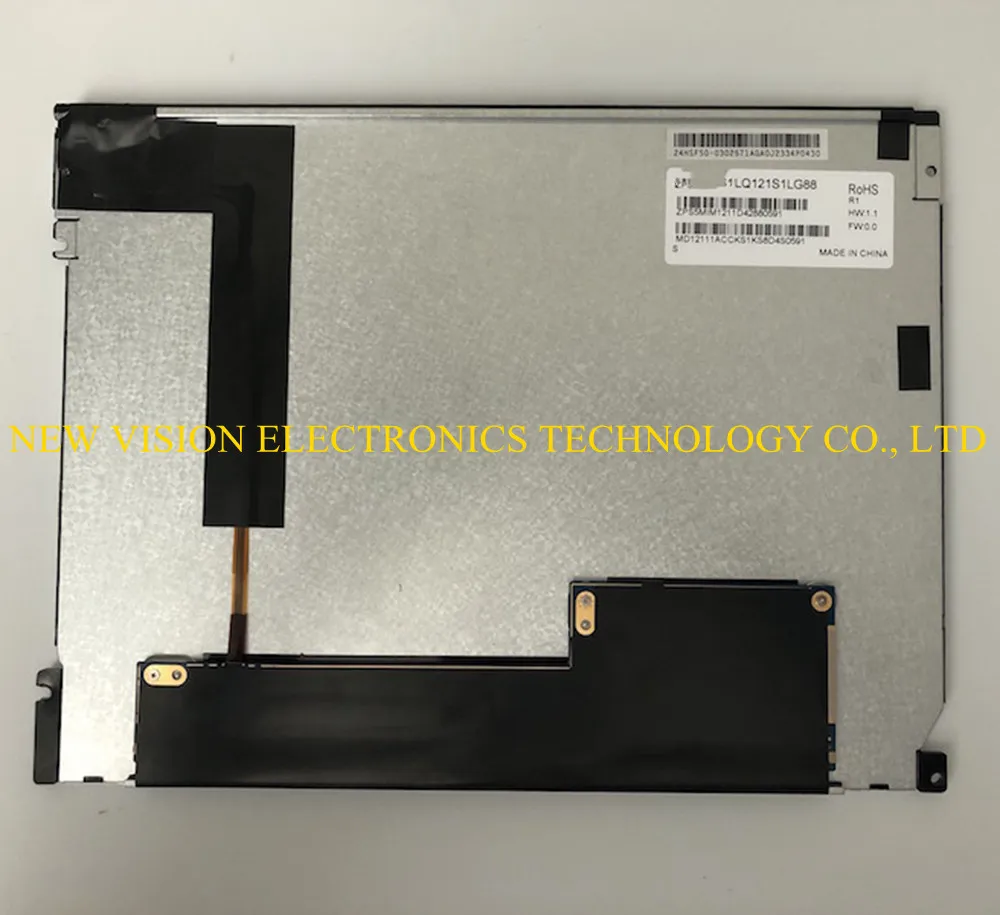 

Original 12.1 inch LQ121S1LG88 M121MNS1 LCD Display for Industrial Equipment Application