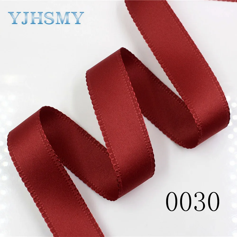 YJHSMY 181303 25 mm 10 yards Double sided ripple Ribbon Series Polyester ribbon,Clothing accessories,DIY jewelry wedding package