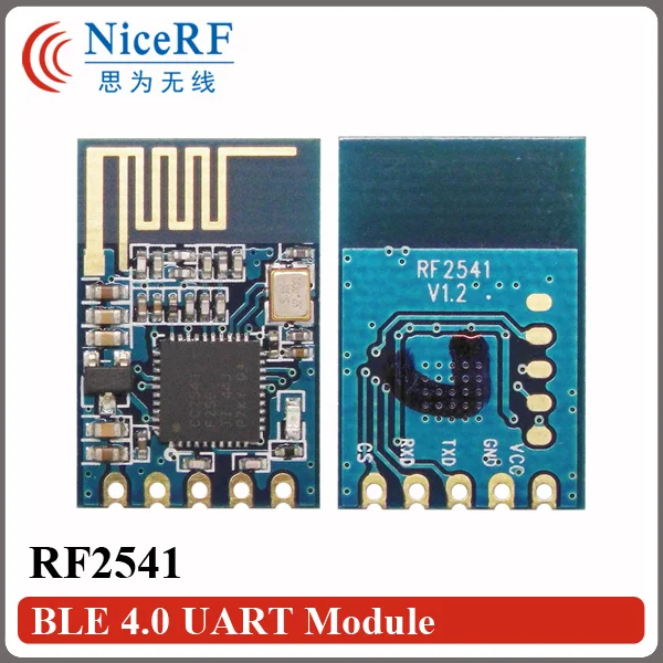 2pcs/lot  RF2541 Embedded Low Power Consumption 2.4GHz Uart 4.0 Bluetooth RF Module