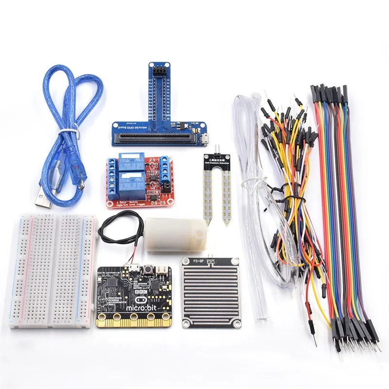 Microbit Automatic irrigation module DIY kit soil moisture detection automatic water pumping