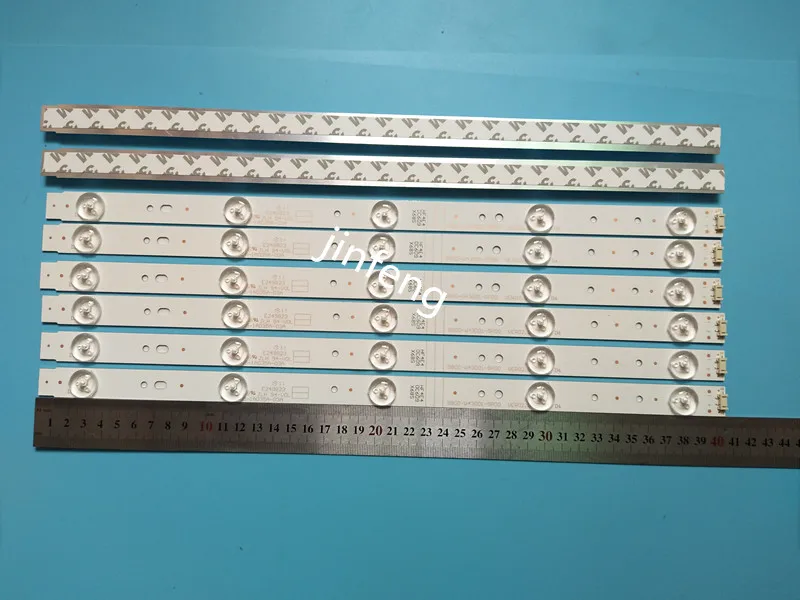 LED Backlight strip For 43E3000 43E3500 43E6000 5800-W43001-3P00 5835-W43002-2P00 VER01.00 02K03177A LG Screen RDL430WY LD0-10D