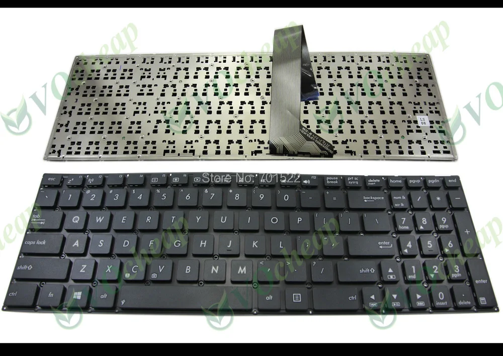 Новая клавиатура для ноутбука Asus X550 X550CA X550CC X550CL X550DP X550EA X550LA X550VB X550VC X550VL без рамки, американская версия