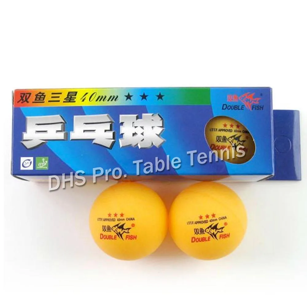 30x DoubleFish 3-star 40mm table tennis Balls