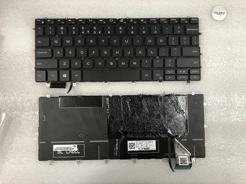 

Клавиатура с подсветкой для ноутбука Dell XPS 13-9370 9317 9380 9305 7390 P82G