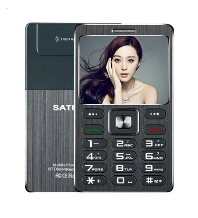 Mini Phone Satrend A10 Metal Shell Small Size 1.77''Tft Dual Sim Card With Bluetooth Dialer MP3 Function Mobile Phone