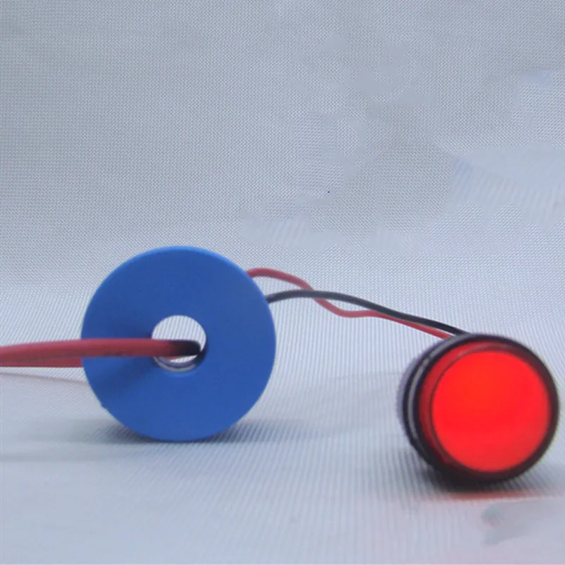 LED Current Sensor Indicator Light Mini AC 220V Signal Ampere Detector Indicating Lamp