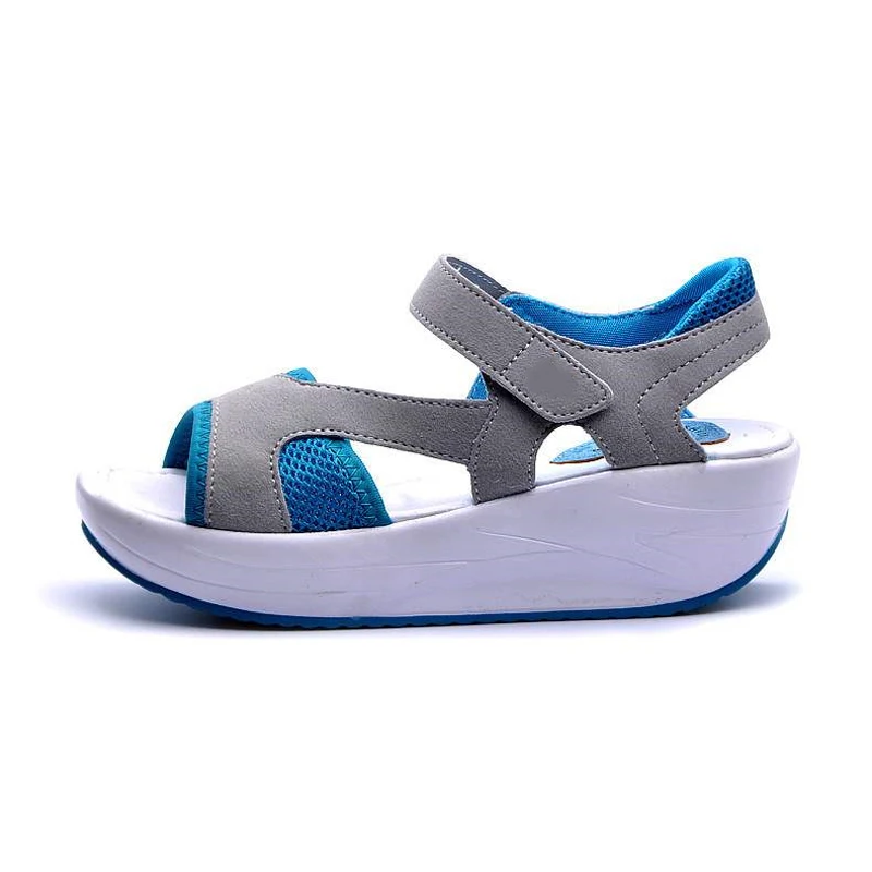 Summer Casual Shoes Woman Sandals Women New Fashion Open Toe Platform Wedge Sandals Ladies Shoes sandalias mujer 2023 WSH3285