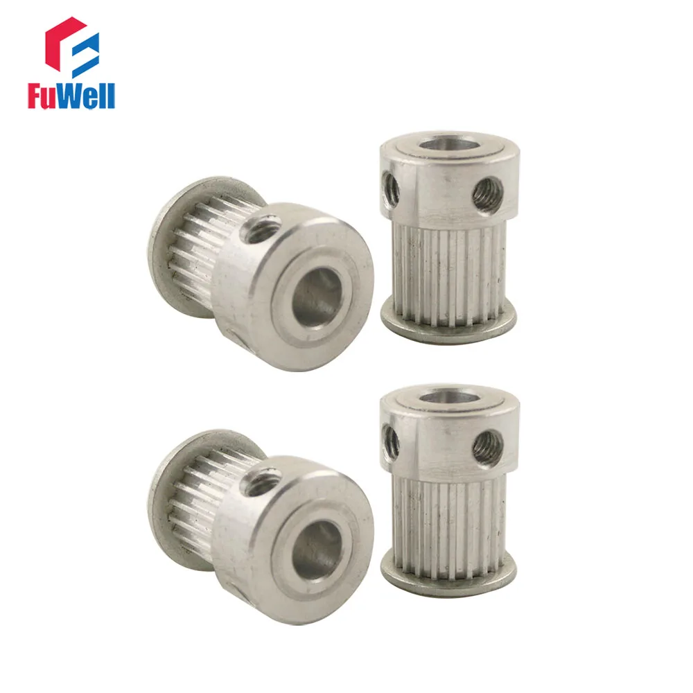 

4pcs MXL Type 20T 4/5/6/6.35/8mm Inner Bore Timing Pulley 2.032mm Teeth Pitch 11mm Belt Width 20Teeth Timing Belt Pulley