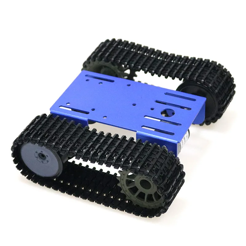 mini TP101 Smart Tank Chassis Tracked Chassis Remote Control Platform with Dual DC Motor for Arduino Car DIY Set